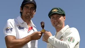 Ashes Cricket Clarke and Cook